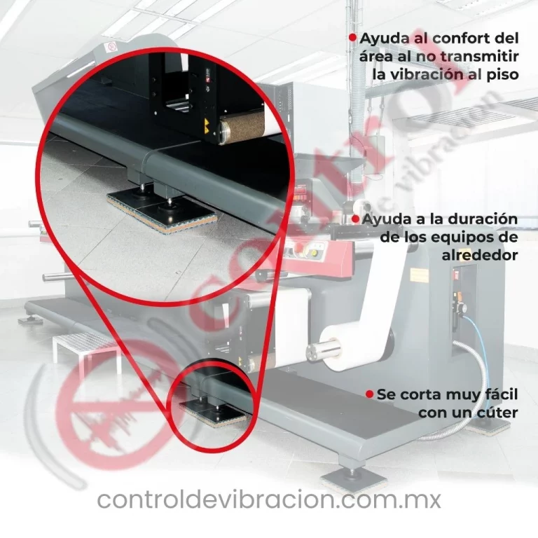 almohadilla antivibración